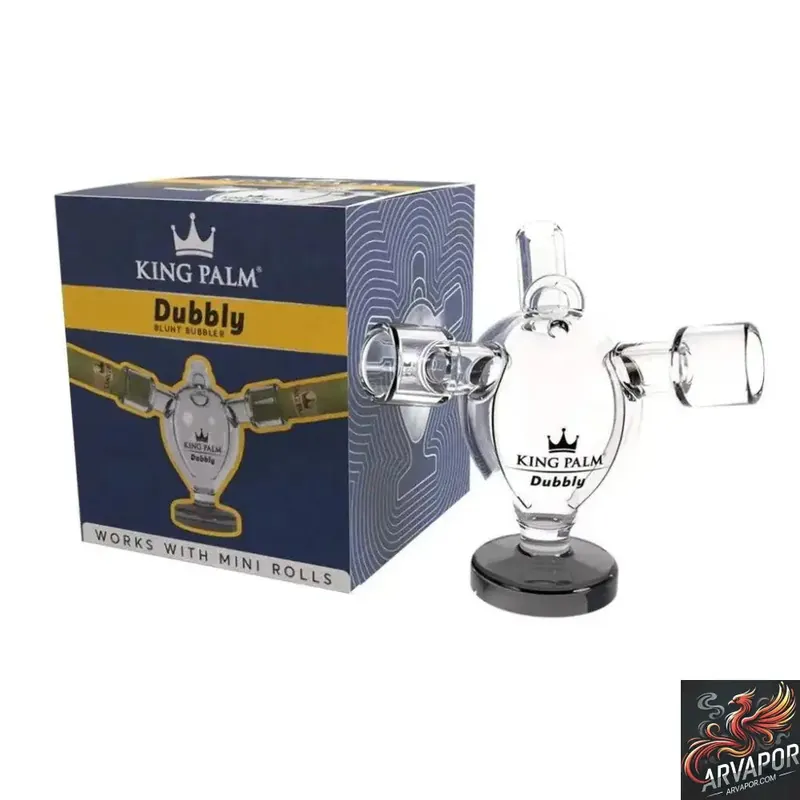 King Palm Dubbly Blunt Glass Bubbler
