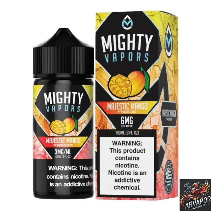 Majestic Mango Freeze - Mighty Vapors E-Liquid 100mL