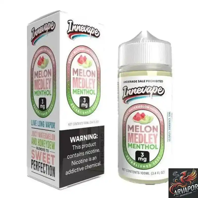 Melon Medley Menthol - Innevape E-liquid 100mL