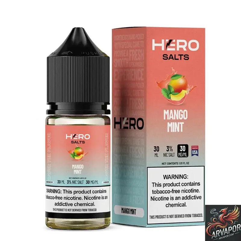 Mango Mint - Hero Salts Syn Nic 30mL
