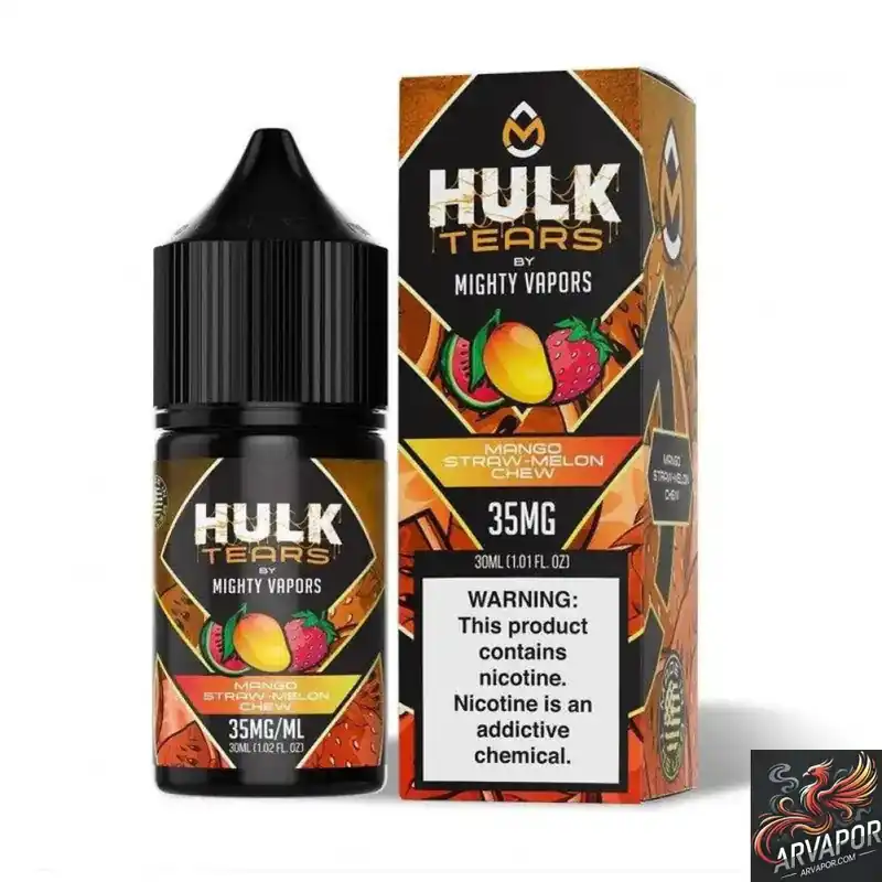 Mango Straw Melon Chew - Hulk Tears Salt 30mL