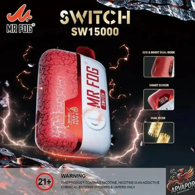 Mr Fog Switch SW15000 Puffs Disposable