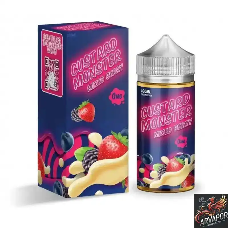 Mixed Berry - Custard Monster Synthetic 100mL