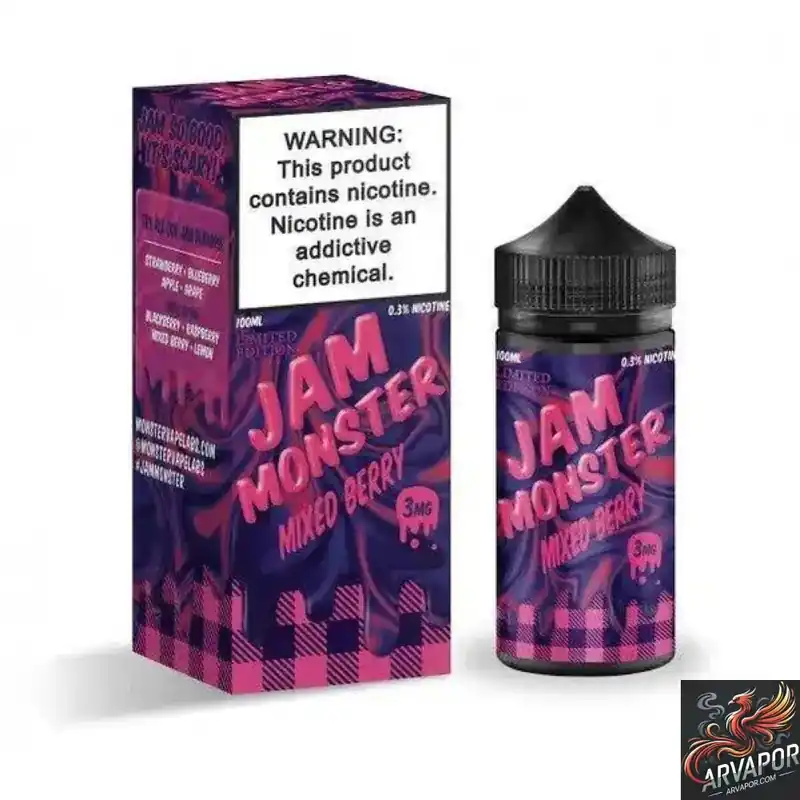 Mixed Berry - Jam Monster Synthetic 100mL