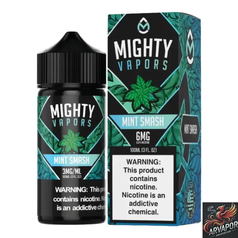 Mint Smash - Mighty Vapors E-Liquid 100mL