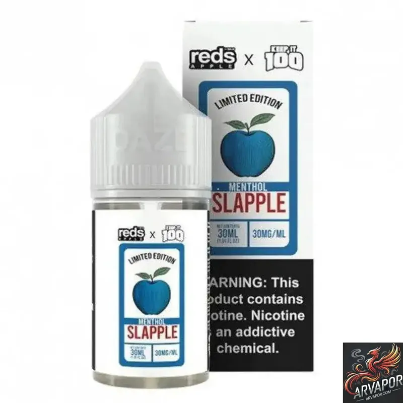 Menthol Slapple - 7 Daze Reds x Keep It 100 Salt 30mL