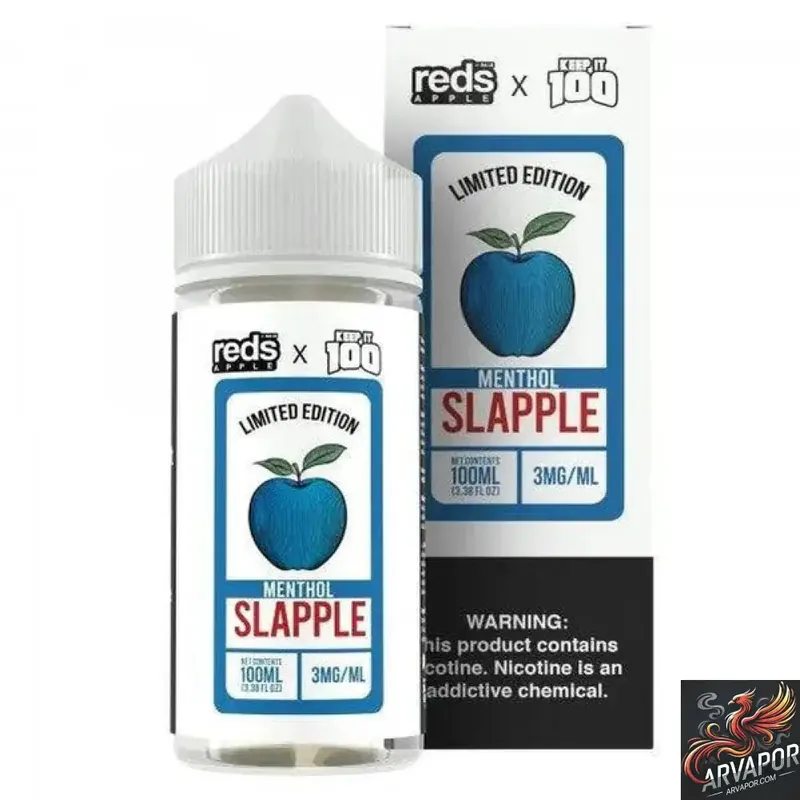 Menthol Slapple - 7 Daze Reds x Keep It 100 100mL