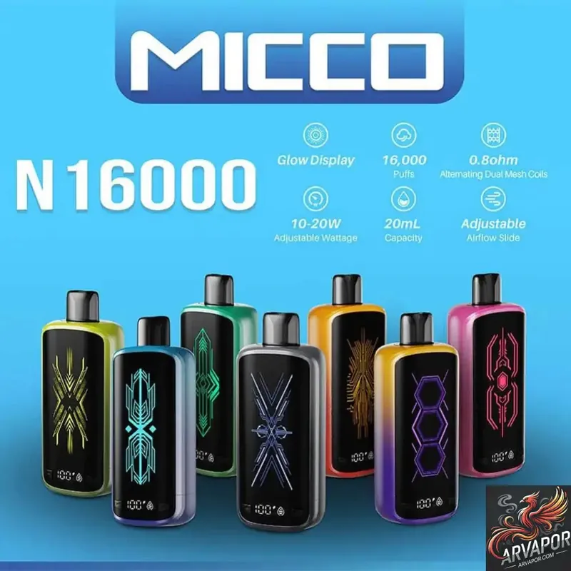 Micco N16000 Puffs Disposable