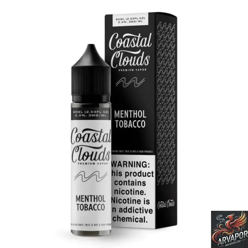 Menthol Tobacco - Coastal Clouds Co. 60mL