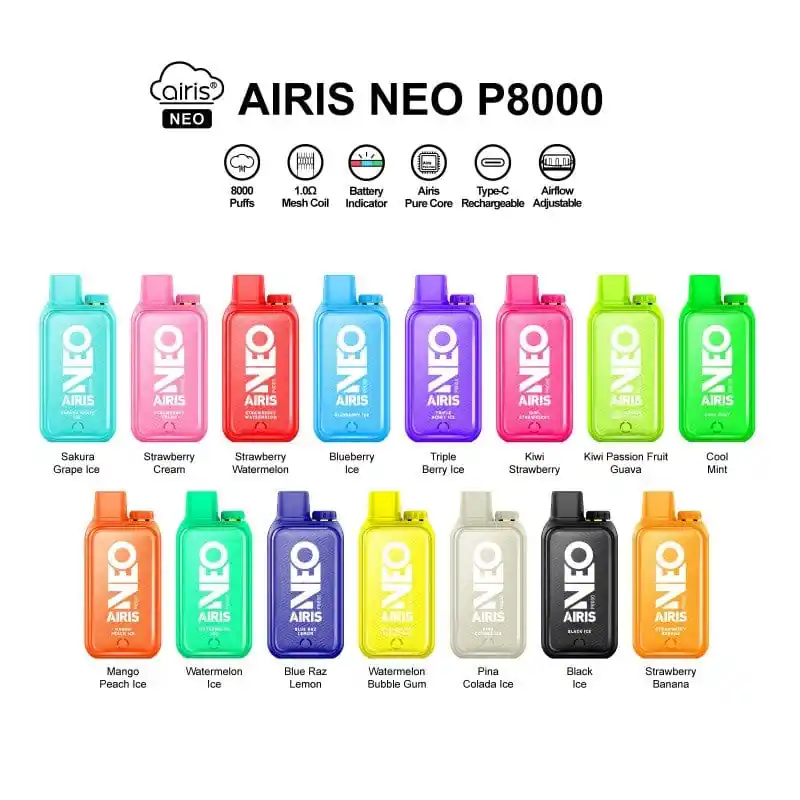Airis Neo P8000 Vape - Zmarksthespot