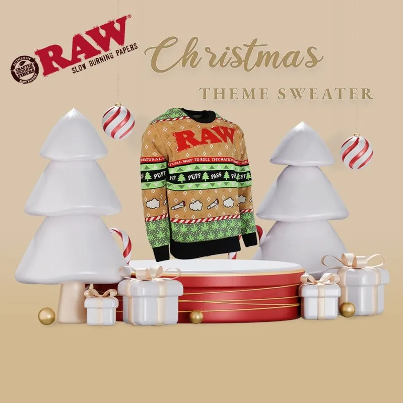 Raw Ugly Theme Sweater - Zmarksthespot