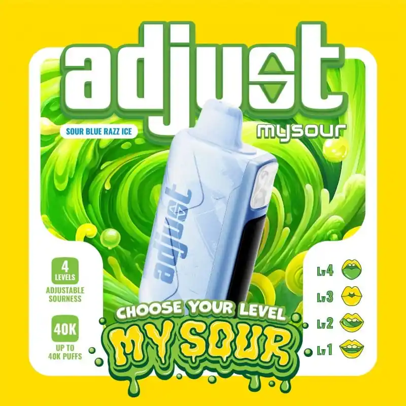 Adjust Mysour Disposable 40000 Puffs - Zmarksthespot
