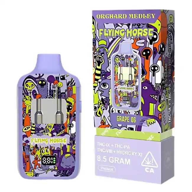 Flying Horse Orchard Medley Disposable Vape 8.5gm - Zmarksthespot