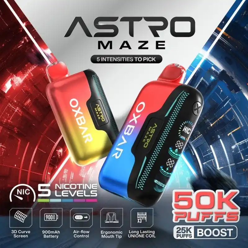 Oxbar Astro Maze 50K Vape Disposable 50000 Puffs - Zmarksthespot