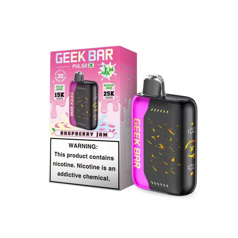Geek Bar Pulse X Raspberry Jam (Jam Edition) - Zmarksthespot