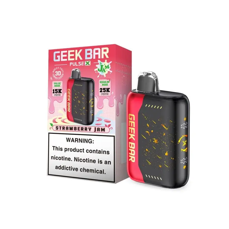 Geek Bar Pulse X Strawberry Jam (Jam Edition) - Zmarksthespot