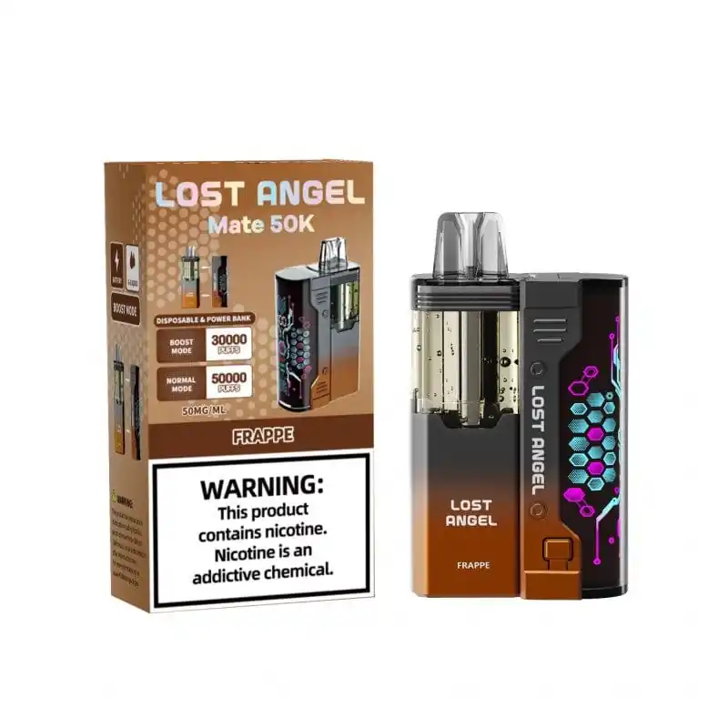 Frappe Lost Angel Mate 50K Disposable Vape (Sweet Coffee Taste) - Zmarksthespot