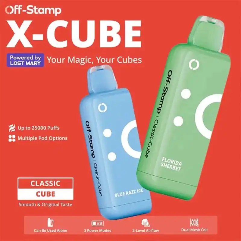 Dragon Strawnana Off Stamp Classic Cube 25000 Disposable Vape Pod - Zmarksthespot