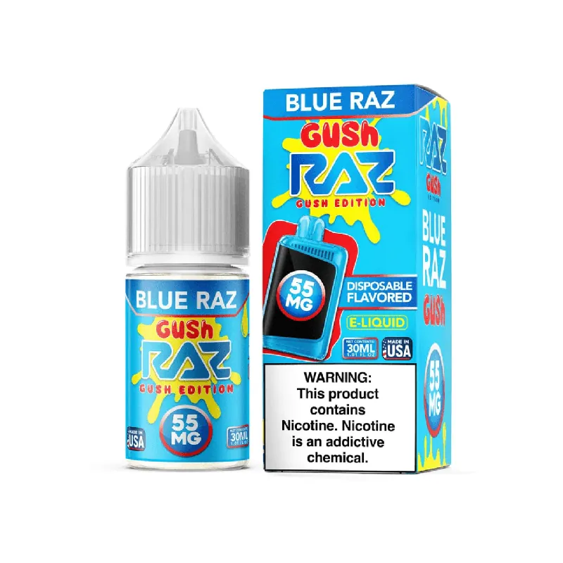 Pod Juice Raz Gush E Liquid 55ml 35mg E-Liquid