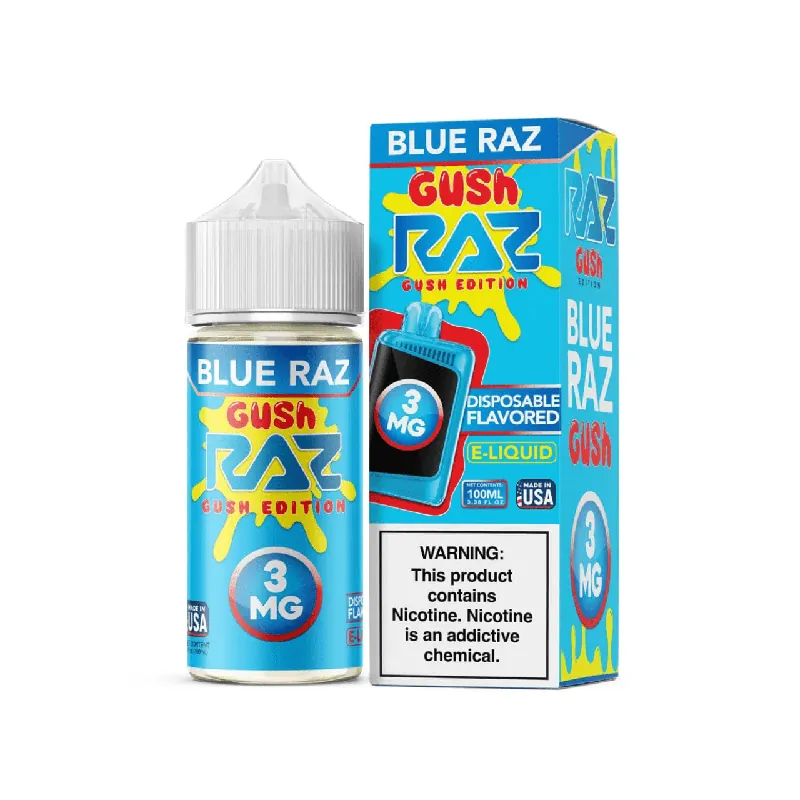 Pod Juice Raz Gush E-Liquid 3mg 100ml