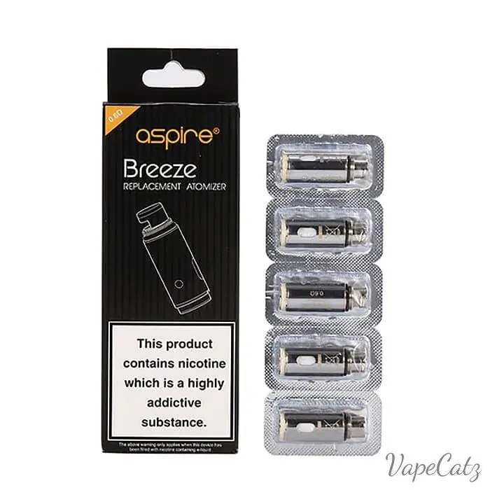 Aspire Breeze and Breeze 2 Coil 5 pack