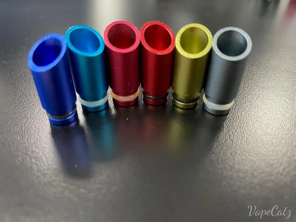 510 Slanted Muffler Aluminum Metal Tip C4 - 510 Replacement Tips