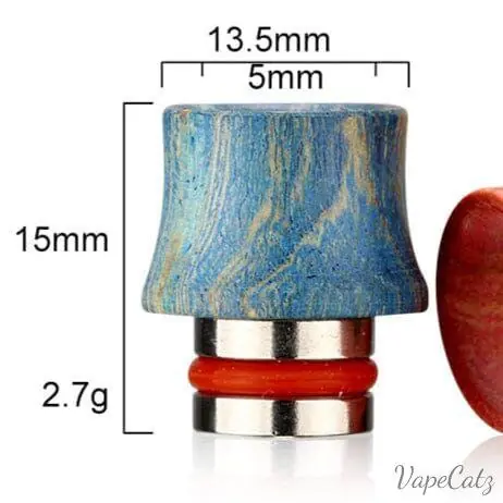 510 Wooden Styled Resin Cone Tip C7 - 510 Replacement Tips
