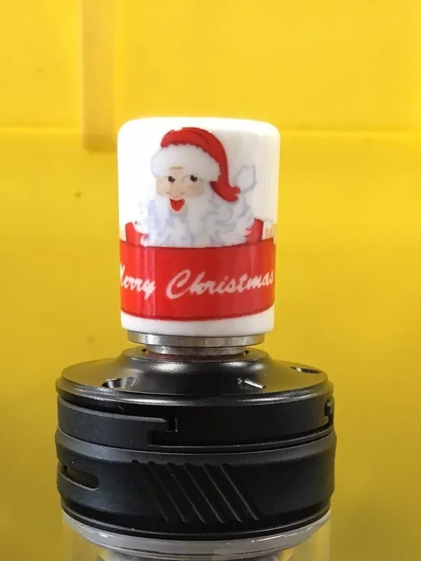 510 Holiday "Merry Christmas" Drip Tip C12 - 510 Replacement Tips