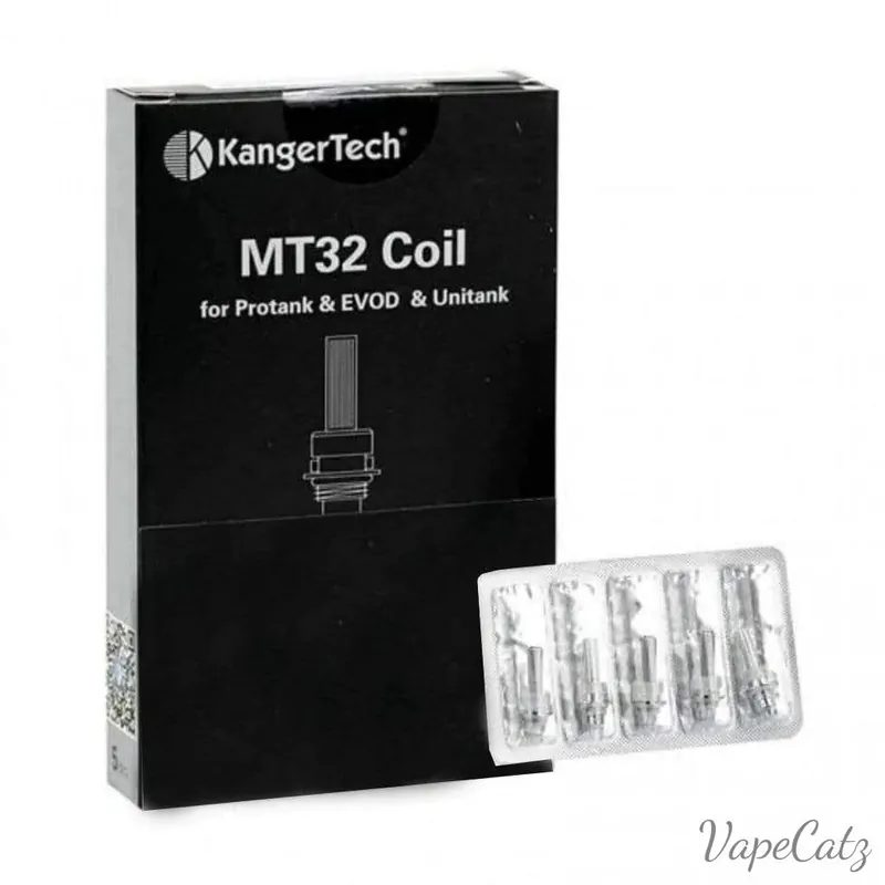 KangerTech MT32 and MT3s Bottom Coils for EVOD & Protank 2 & Mini Protank 2 & Unitank & Mini Unitank (5pcs/pack)