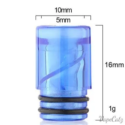 510 Clear and Colored Spiral or Swirl Replacement Tip E1 - 510 Replacement Tips