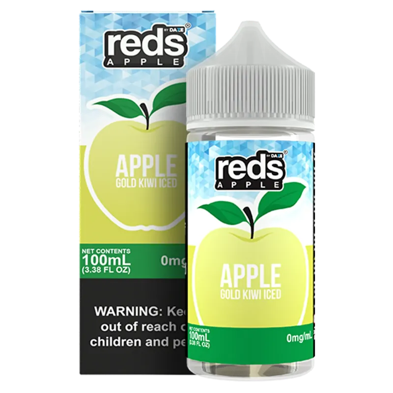 Apple Gold Kiwi Iced - Reds Apple Ejuice