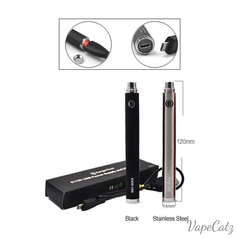 KangerTech EVOD 1000mAh manual Passthrough battery - Classic Collection
