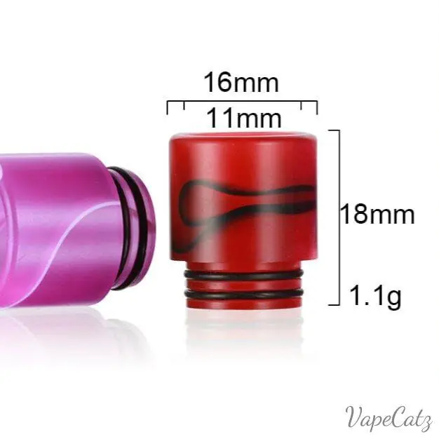 810 Drip Tip - Plain old Acrylic Tip for Your Big Tank T6
