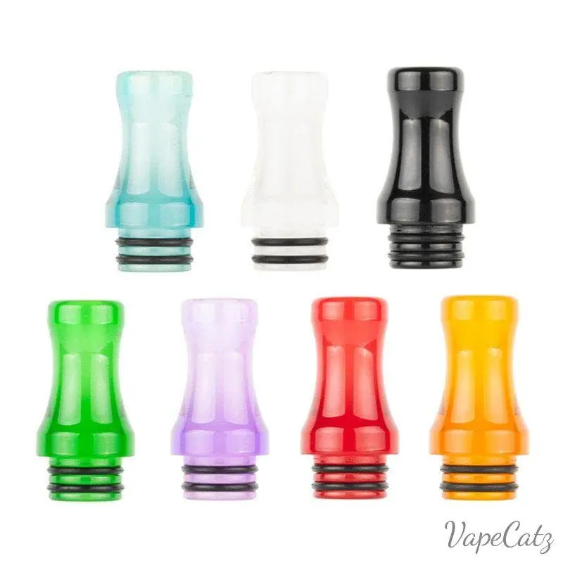 510 Slim Vase Resin Drip Tip or Mouthpiece F9 - 510 Replacement Tips