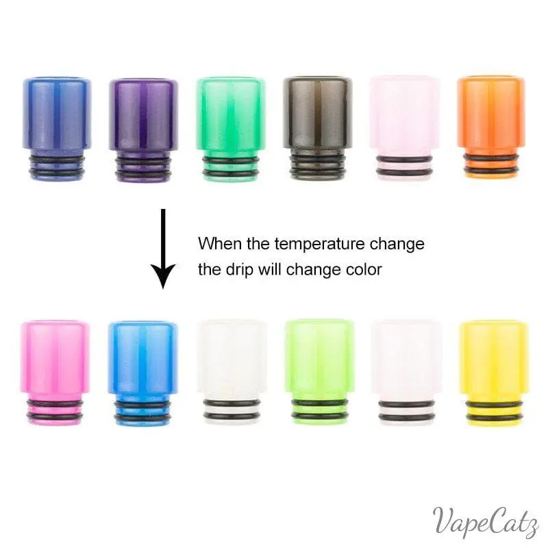 510 Stubby Plastic Standard Drip Tip or Mouthpiece F10 - 510 Replacement Tips