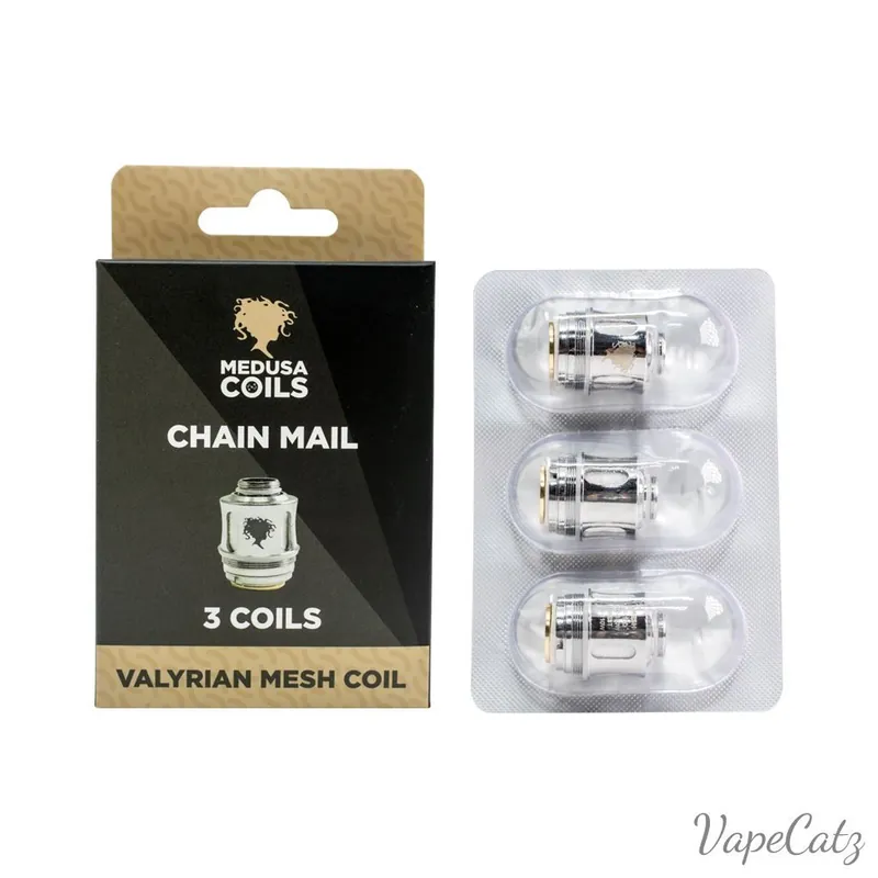 Valyrian Mesh Coil Chain Mail from Medusa Coils - Classic Collection