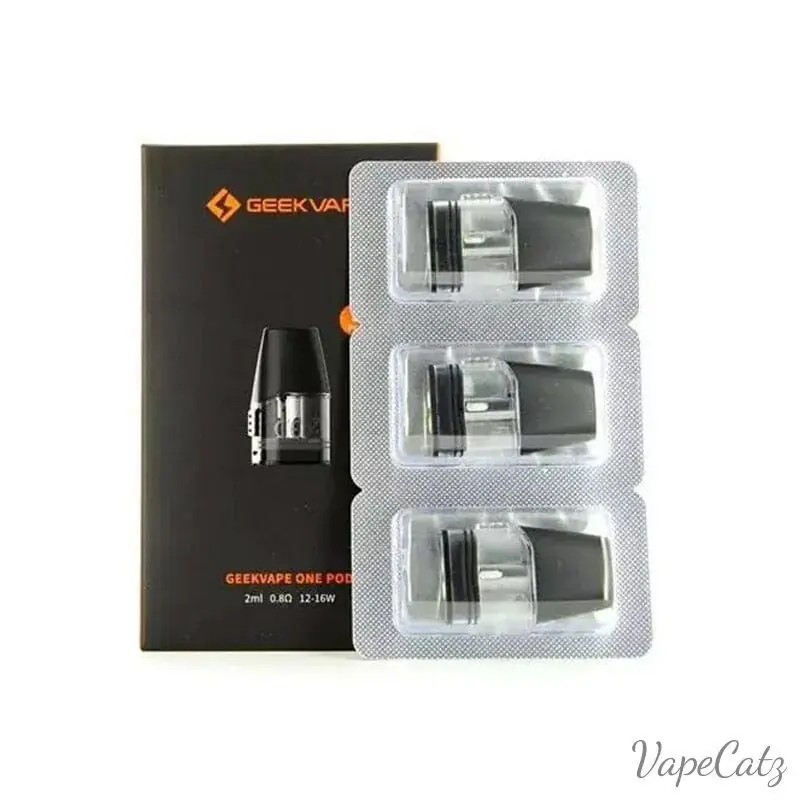 Geekvape One Pod Cartridge for 1FC Kit,ONE Kit 2ml (3pcs/pack) 0.8ohm
