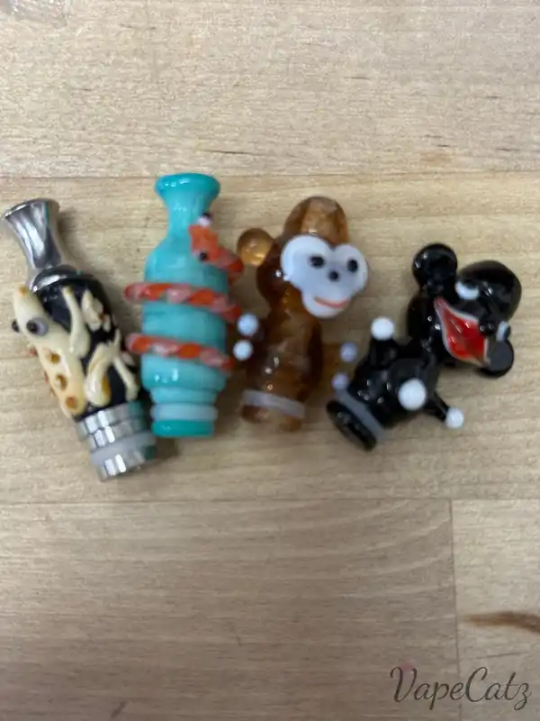 510 Fancy Glass with a smile :) Drip Tip S27 - 510 Replacement Tips