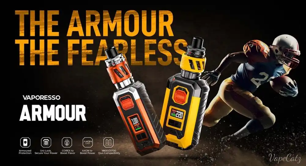 Vaporesso Armour S 100W Mod Kit with iTank 2 Atomizer 5ml - Classic Collection