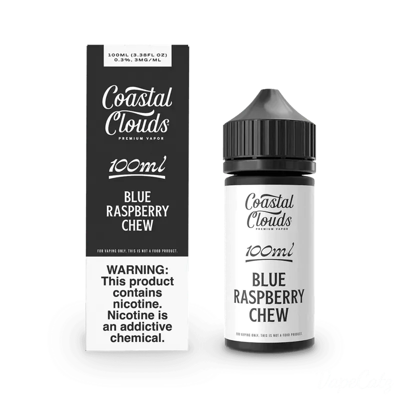 Blue Raspberry Chew 100ml AND Now in ICE! too - Coastal Clouds