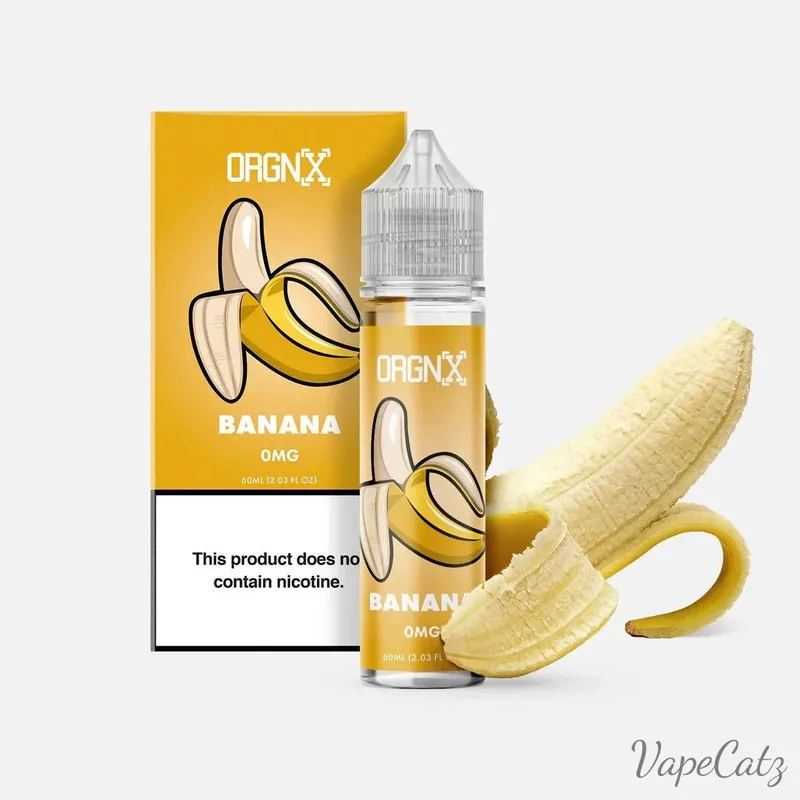Banana E-Liquid 60mL – Freebase