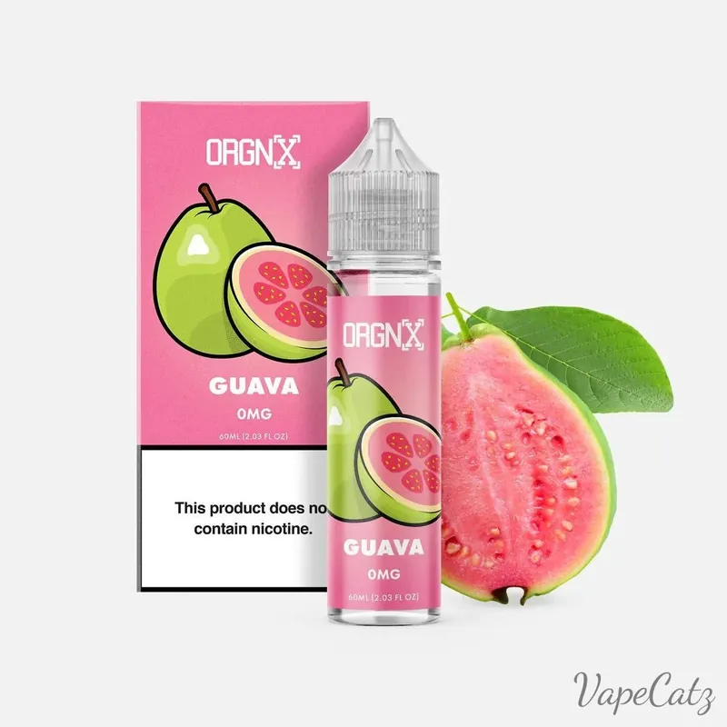 Guava E-Liquid 60mL – Freebase
