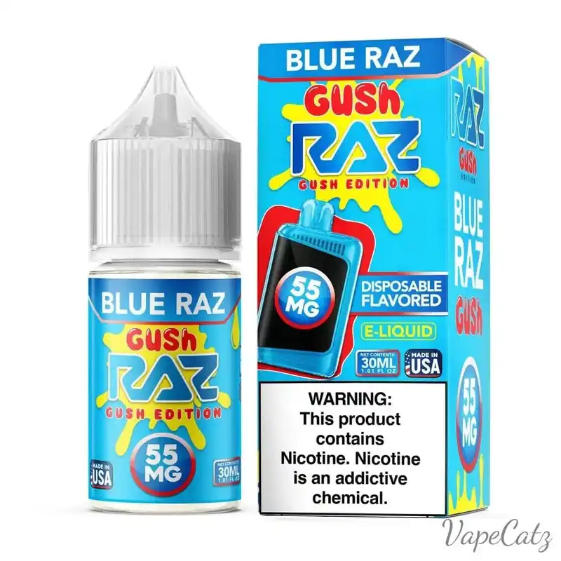 Raz Gush by Pod Juice Salts - High Content Salt E-Liquid