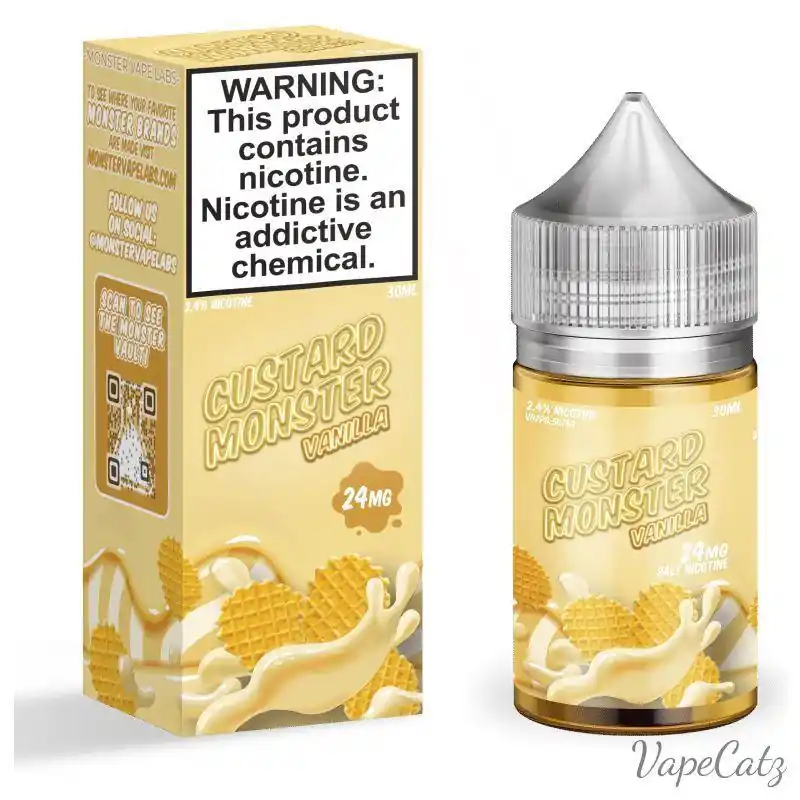 Custard Monster Salt - High Content Salt E-Liquid