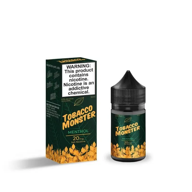 Tobacco Monster Salts - High Content Salt E-Liquid