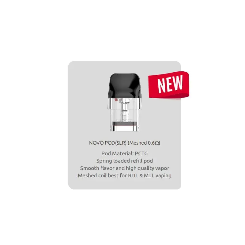 SMOK Novo Pod Cartridge - SLR - Spring Loaded