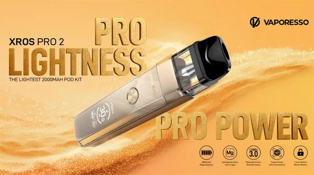 Vaporesso XROS PRO 2 Pod System Kit 2000mAh 3ml (Max 30W) - Classic Collection