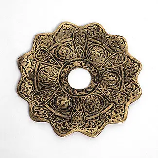 Shika Anchor Brass Hookah Tray