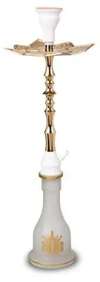 MOB Hookah Cloud King White Gold