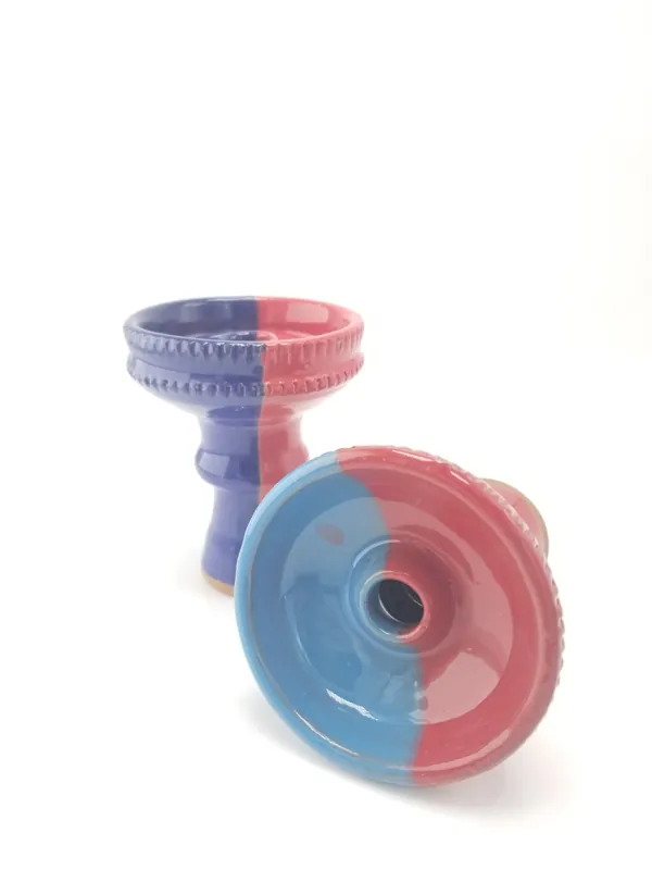 Zahrah Ridged Clay Funnel Bowl